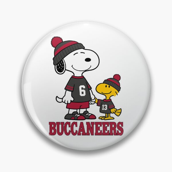 Item preview, Snoopy & Woodstock Tampa Bay Buccaneers Football Retro F198 designed and sold by GLUVY-THEME.