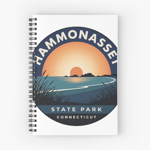 Item preview, Hammonasset Beach State Park Connecticut Blue Hour Circular Sticker designed and sold by DetourDgn.