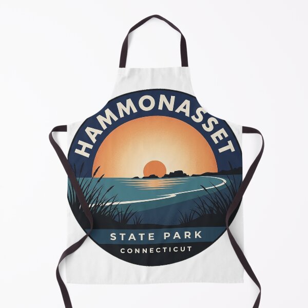 Item preview, Hammonasset Beach State Park Connecticut Blue Hour Circular Sticker designed and sold by DetourDgn.
