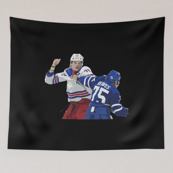 Item preview, Rempe vs Reaves Hockey Scrap Illustration designed and sold by CONNCOLEM.