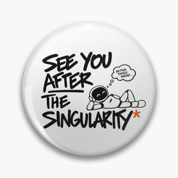 Item preview, See You After the Singularity – Chill AI Robot Future designed and sold by zzz888.