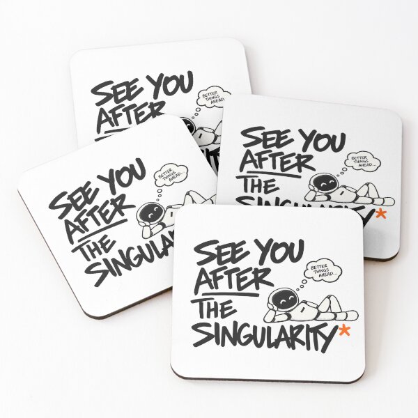 Item preview, See You After the Singularity – Chill AI Robot Future designed and sold by zzz888.