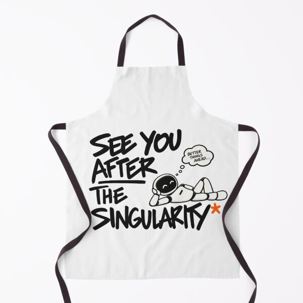 Item preview, See You After the Singularity – Chill AI Robot Future designed and sold by zzz888.