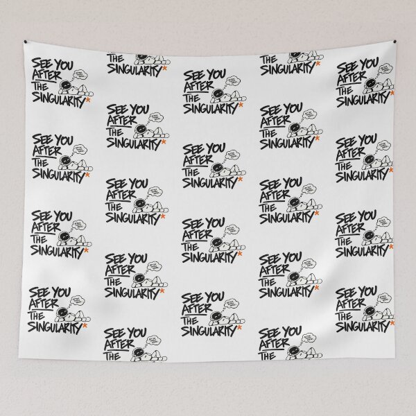Item preview, See You After the Singularity – Chill AI Robot Future designed and sold by zzz888.