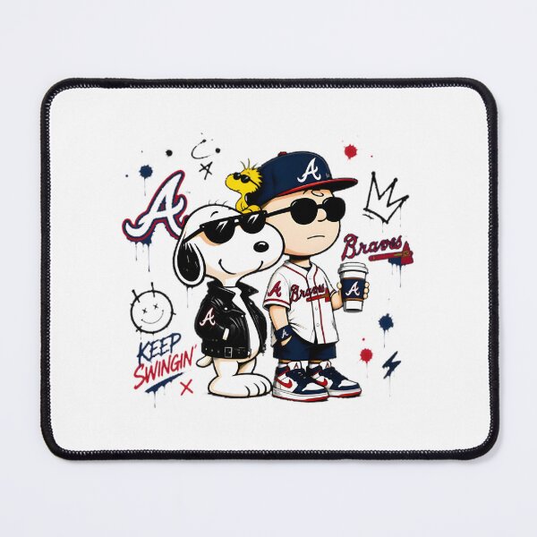 Item preview, Cool Snoopy and Charlie Brown Joe Cool Baseball Fans Design designed and sold by loui27.
