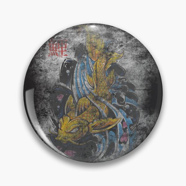 Item preview, Vintage Samurai Fishing Design Featuring Retro Japanese Bushido Fighter with Fish Motif designed and sold by gyianas.