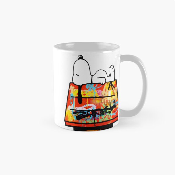 Item preview, Snoopy Inspired Graffiti Art on House Wall Design designed and sold by loui27.