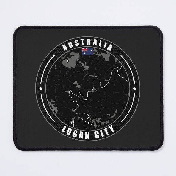 Item preview, Logan City Australia City Map  designed and sold by Thistle-TShop.