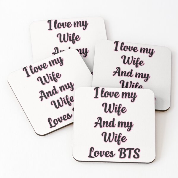 Item preview, I love my Wife - Cute and Funny Graphic design designed and sold by RADesignHub.