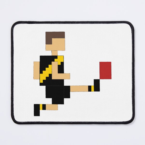 Item preview, Square Richmond Footballer Kicking Football designed and sold by famousflies313.