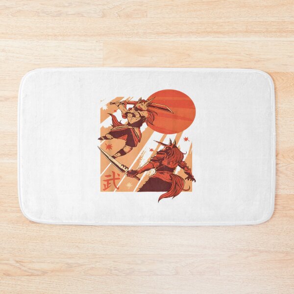 Item preview, Samurai Unicorn Ninja Japanese Warrior Fantasy Fighter Illustration designed and sold by gyianas.