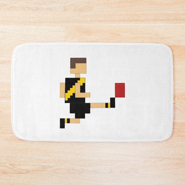 Item preview, Square Richmond Footballer Kicking Football designed and sold by famousflies313.