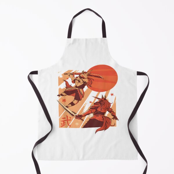 Item preview, Samurai Unicorn Ninja Japanese Warrior Fantasy Fighter Illustration designed and sold by gyianas.