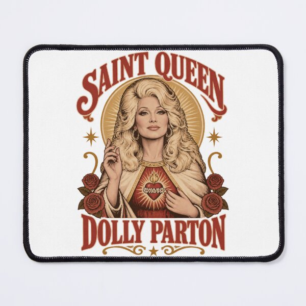 Item preview, Saint Queen Vintage Style Dolly Parton Inspired Design designed and sold by SrTammutHatmakr.