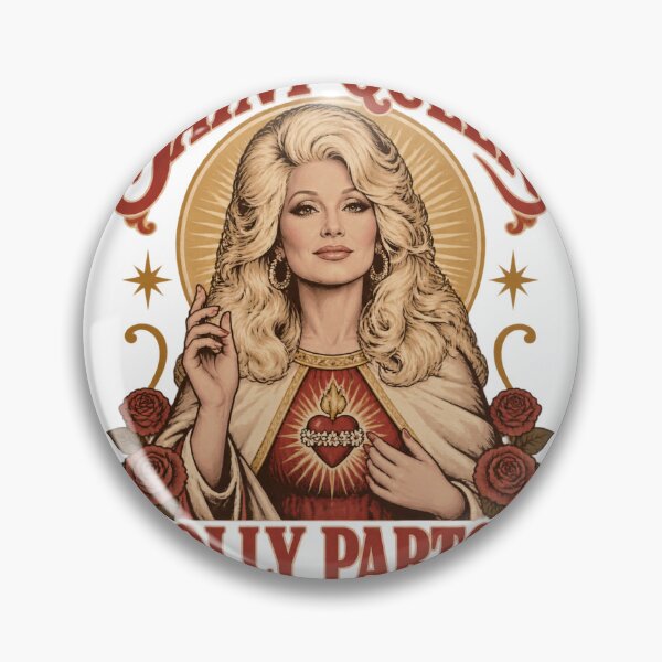 Item preview, Saint Queen Vintage Style Dolly Parton Inspired Design designed and sold by SrTammutHatmakr.