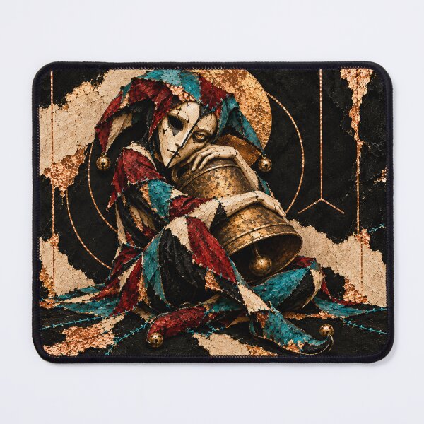 Item preview, Harlequin Holding the Silent Bell designed and sold by Qenlo.