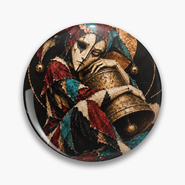 Item preview, Harlequin Holding the Silent Bell designed and sold by Qenlo.