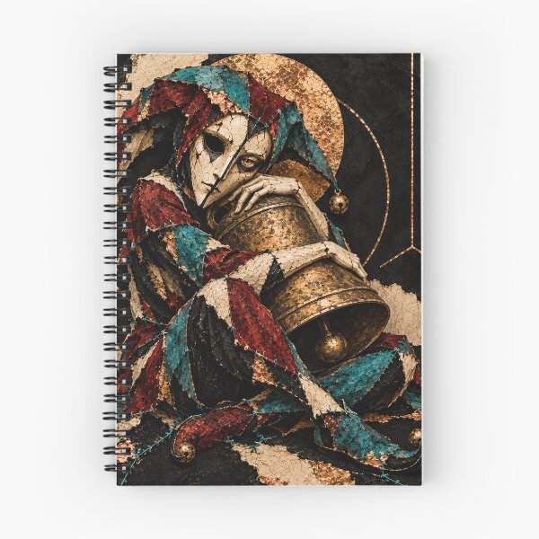 Item preview, Harlequin Holding the Silent Bell designed and sold by Qenlo.