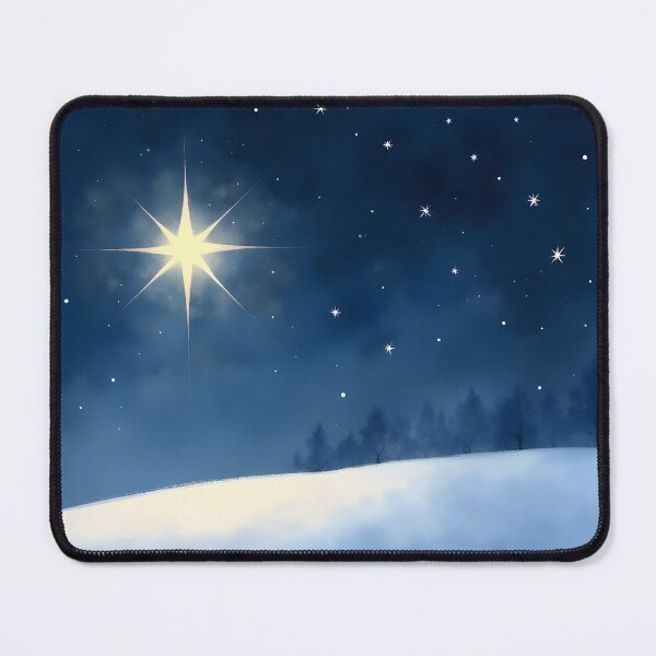 Item preview, Christmas Star Winter Wonderland designed and sold by Connys Colorful World.