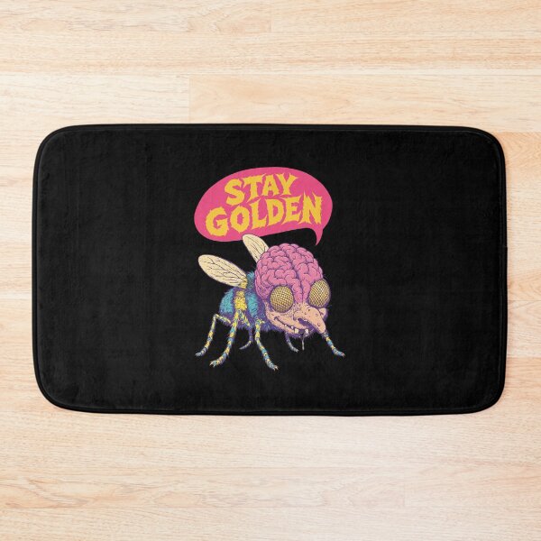 Item preview, Stay Golden Brain Fly Surreal Art designed and sold by GLORIARNICA.