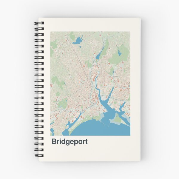 Item preview, Bridgeport Minimalistic Map Art designed and sold by MapsNerd.