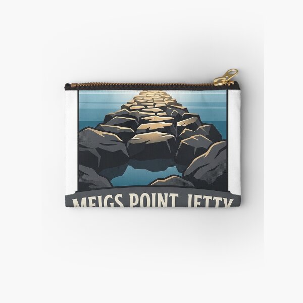 Item preview, Meigs Point Rock Jetty Hammonasset State Park Sticker designed and sold by DetourDgn.