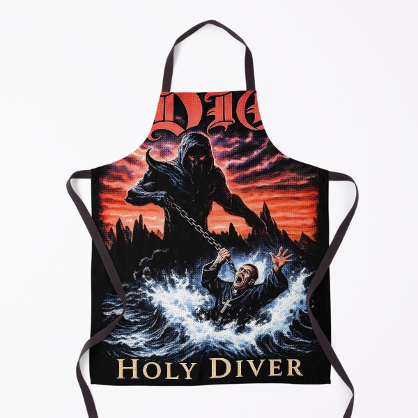 Item preview, Vintage Dio Holy Diver Vintage Metal Artwork designed and sold by kurgelhipo.