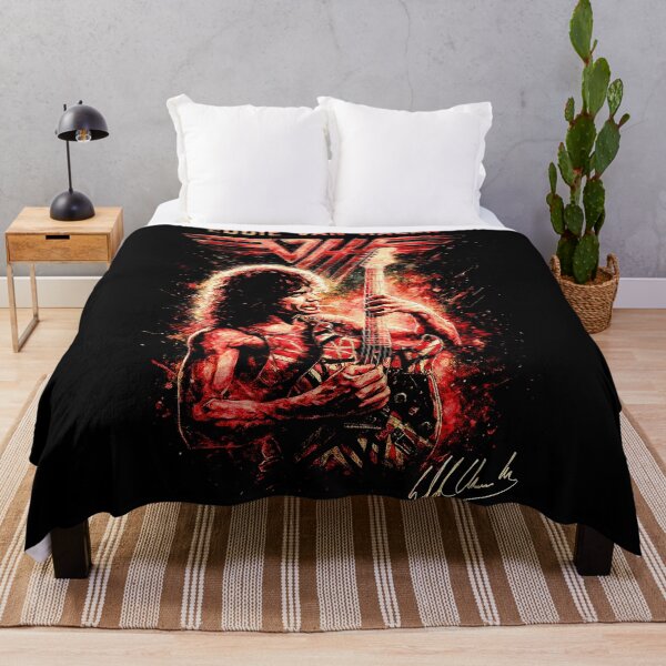 Item preview, Aesthetic Eddie Van Halen Guitar Legend Vintage Rock Poster designed and sold by kurgelhipo.