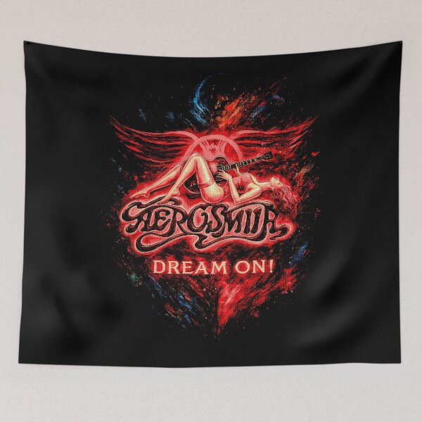Item preview, Women Aerosmith Dream On Vintage Rock Poster designed and sold by kurgelhipo.