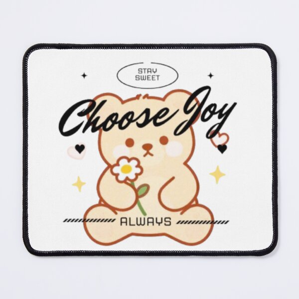 Item preview, Choose Joy Cute Positive Bear Design designed and sold by Slay29.