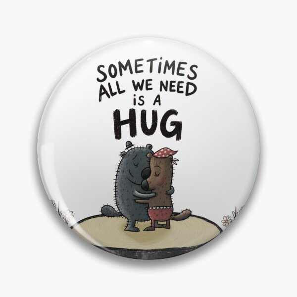 Item preview, Sometimes All We Need Is A Hug Cute Porcupine designed and sold by GibasVisuals.