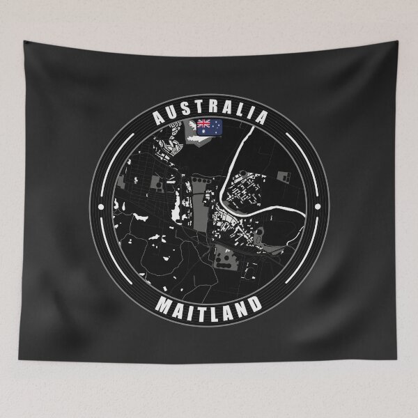 Item preview, Maitland Australia City Map  designed and sold by Thistle-TShop.