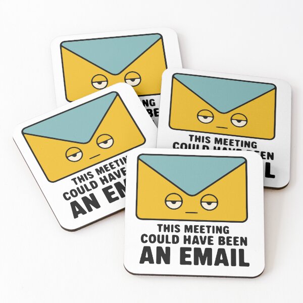 Artikelvorschau, Dieses Meeting hätte auch per E-Mail stattfinden können – lustiger, sarkastischer Bürohumor entworfen und verkauft von GagShots.