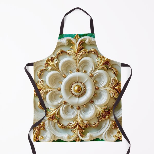 Item preview, Imperial Baroque Emerald and Gold Medallion designed and sold by Vicky Brago-Mitchell®.