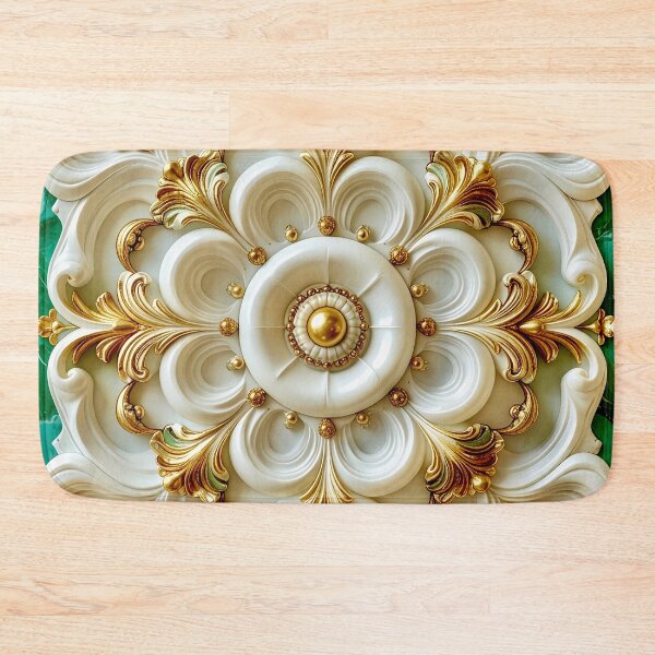 Item preview, Imperial Baroque Emerald and Gold Medallion designed and sold by Vicky Brago-Mitchell®.