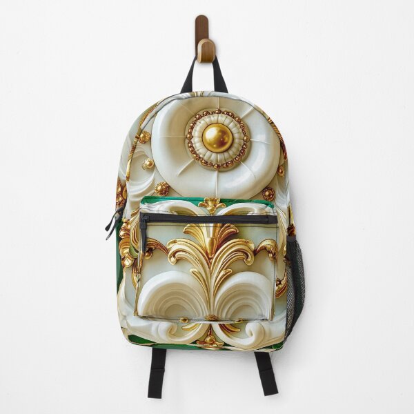 Item preview, Imperial Baroque Emerald and Gold Medallion designed and sold by Vicky Brago-Mitchell®.