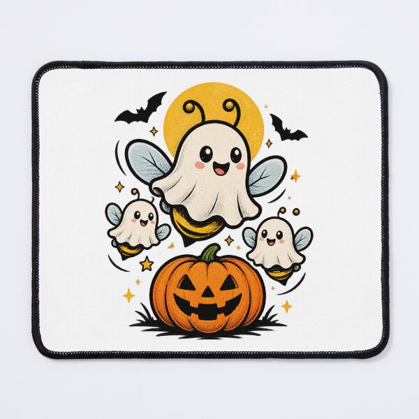 Item preview, Funny Boo Bees Halloween Ghost Bees Design for Spooky Seasonal Celebrations designed and sold by JessElle05.
