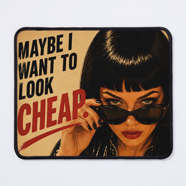 Item preview, Maybe I Want To Look Cheap Vintage art alt version designed and sold by obstinator.