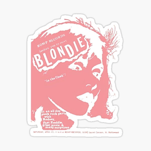 Item preview, Blondie Debbie Harry Punk Rock Retro Vintage designed and sold by miwikiw.