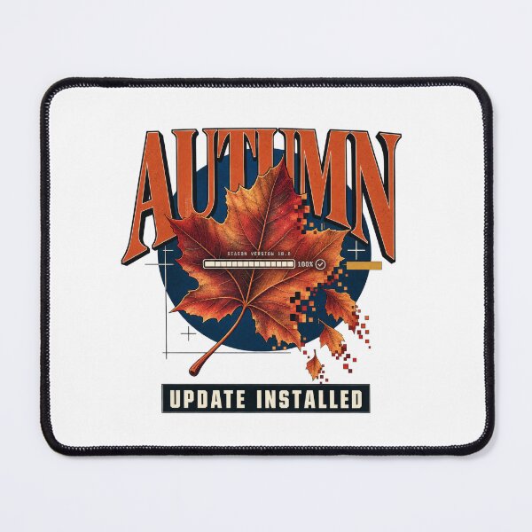 Item preview, Autumn Update Installed Fall Season Loading Maple Leaf Design designed and sold by Trendy-Artistry.