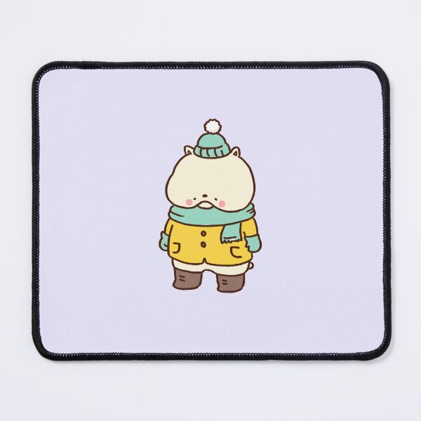 Item preview, French Bulldog Wearing Cozy Winter Clothes designed and sold by Chunu Doodles.