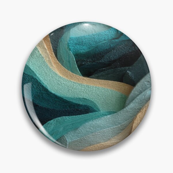 Item preview, Rough Abstract Waves With Sand And Ocean Tones designed and sold by Aliforall.