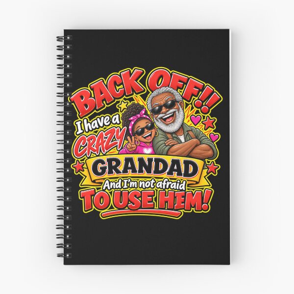 Item preview, Funny Crazy Grandad & Granddaughter Gift – Back Off Grandad designed and sold by mygiftideas.