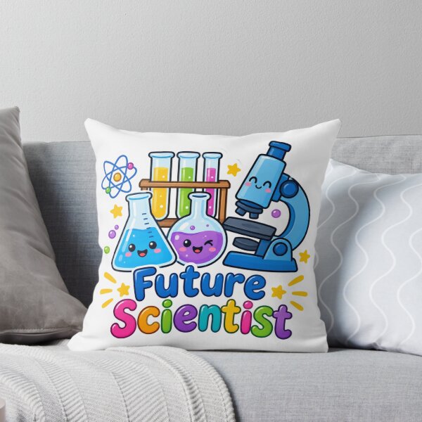 Item preview, Future Scientist Cute Science Lab Tools Sticker designed and sold by lailakhalaf.