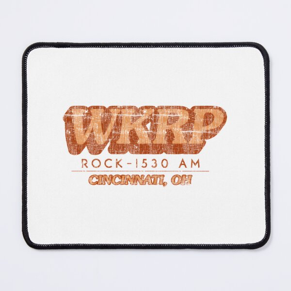 Item preview, Vintage WKRP Cincinnati Radio Station Retro Style Design designed and sold by YourFoxTrot.