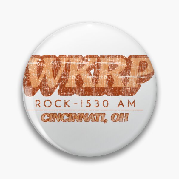 Item preview, Vintage WKRP Cincinnati Radio Station Retro Style Design designed and sold by YourFoxTrot.