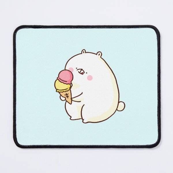 Item preview, Polar Bear Eating Double Ice Cream designed and sold by Chunu Doodles.