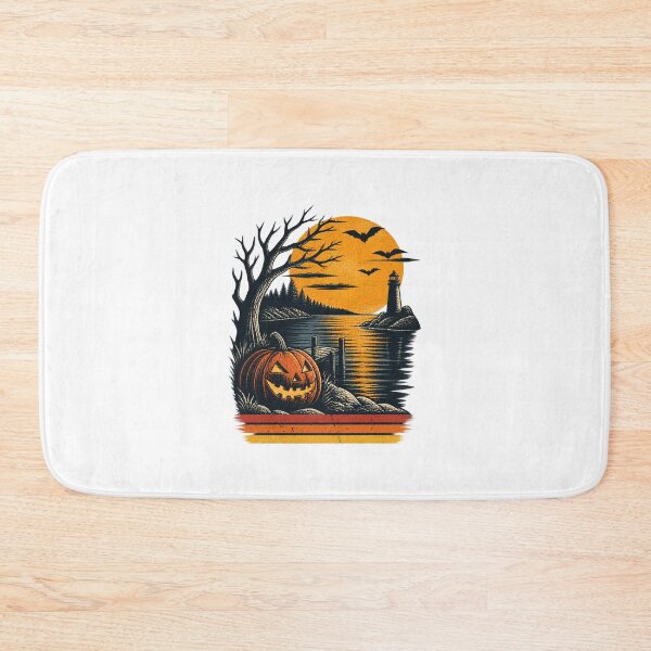 Item preview, Vintage Lake Ontario Halloween Scenic Design with Classic Autumn Vibes designed and sold by JessElle05.