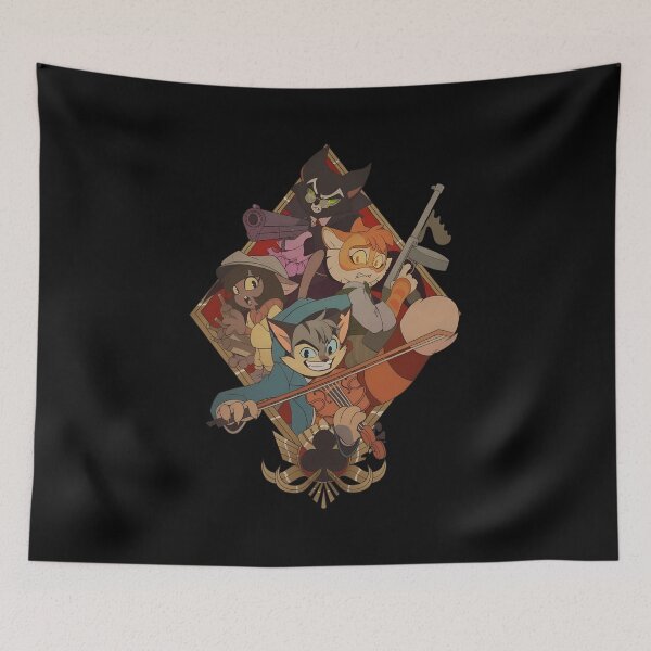 Item preview, Cat Crews Gang Card Diamondss Heists designed and sold by Goodimoodshop.