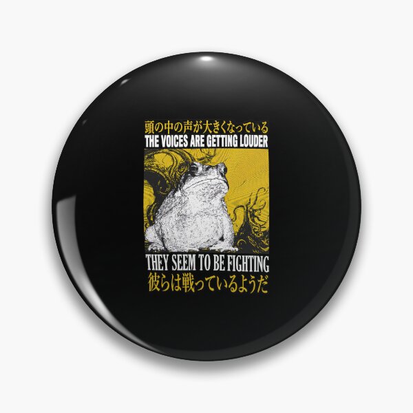 Item preview, Funny Frog Ironic Meme The Voices Are Getting Louder designed and sold by DIEGYNOSO12.
